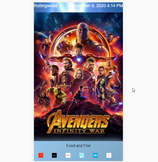 App that generates a movie suggestion based off your local weather